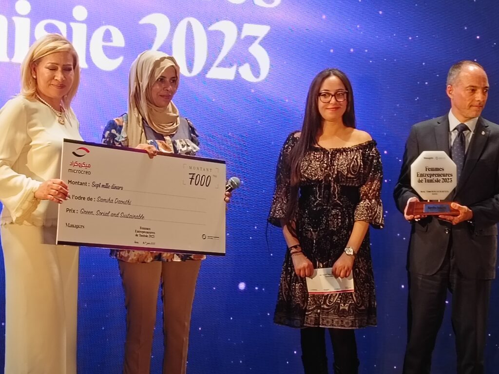 Yosra Tahri élue Femme Entrepreneure De Tunisie Pour Lannée 2023 